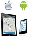 SM-Mobile app for job scheduling, directions and more runs on Apple or Android systems